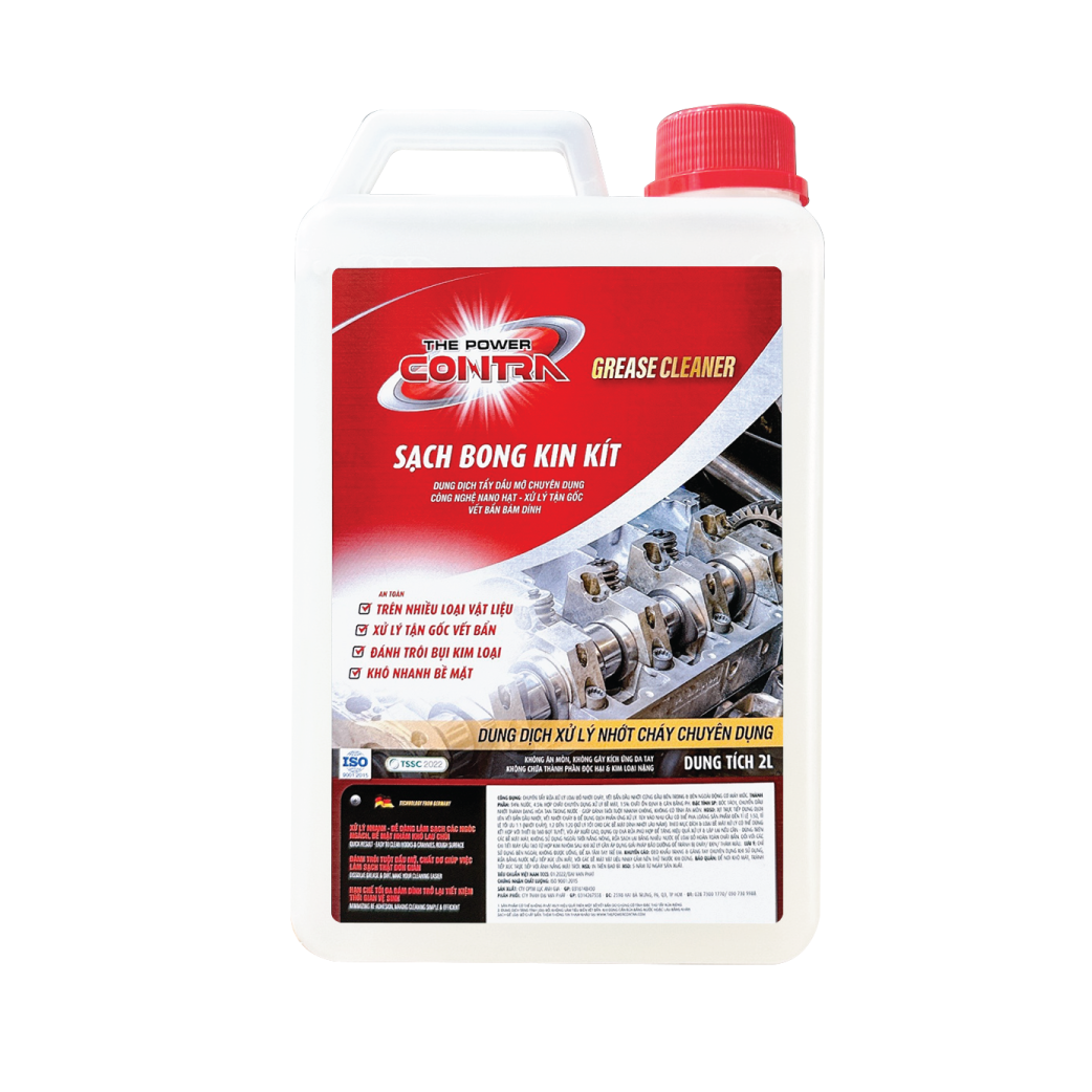 Tẩy nhớt cháy - Can 2 lít