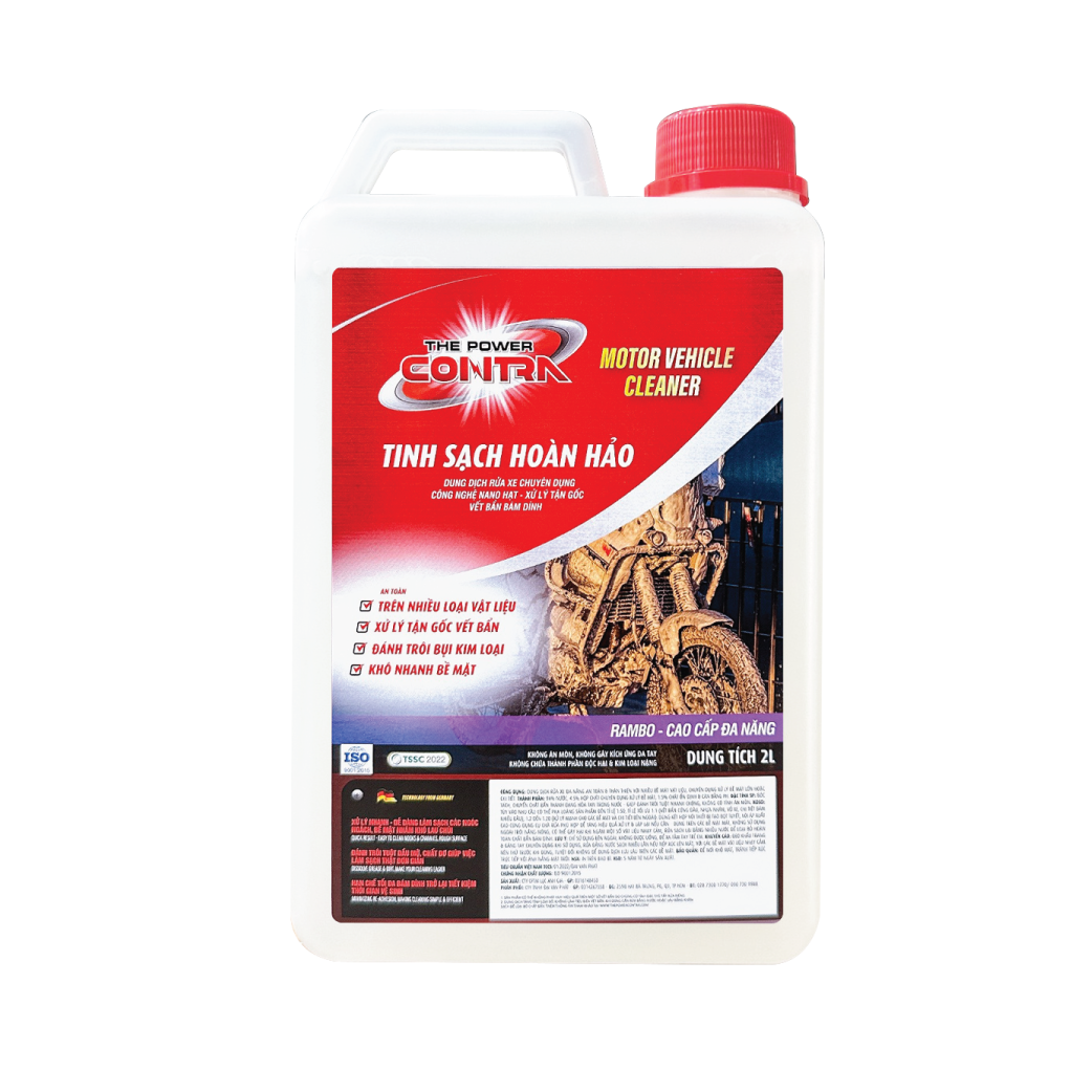Nước rửa xe đa dụng Rambo – Can 2 lít