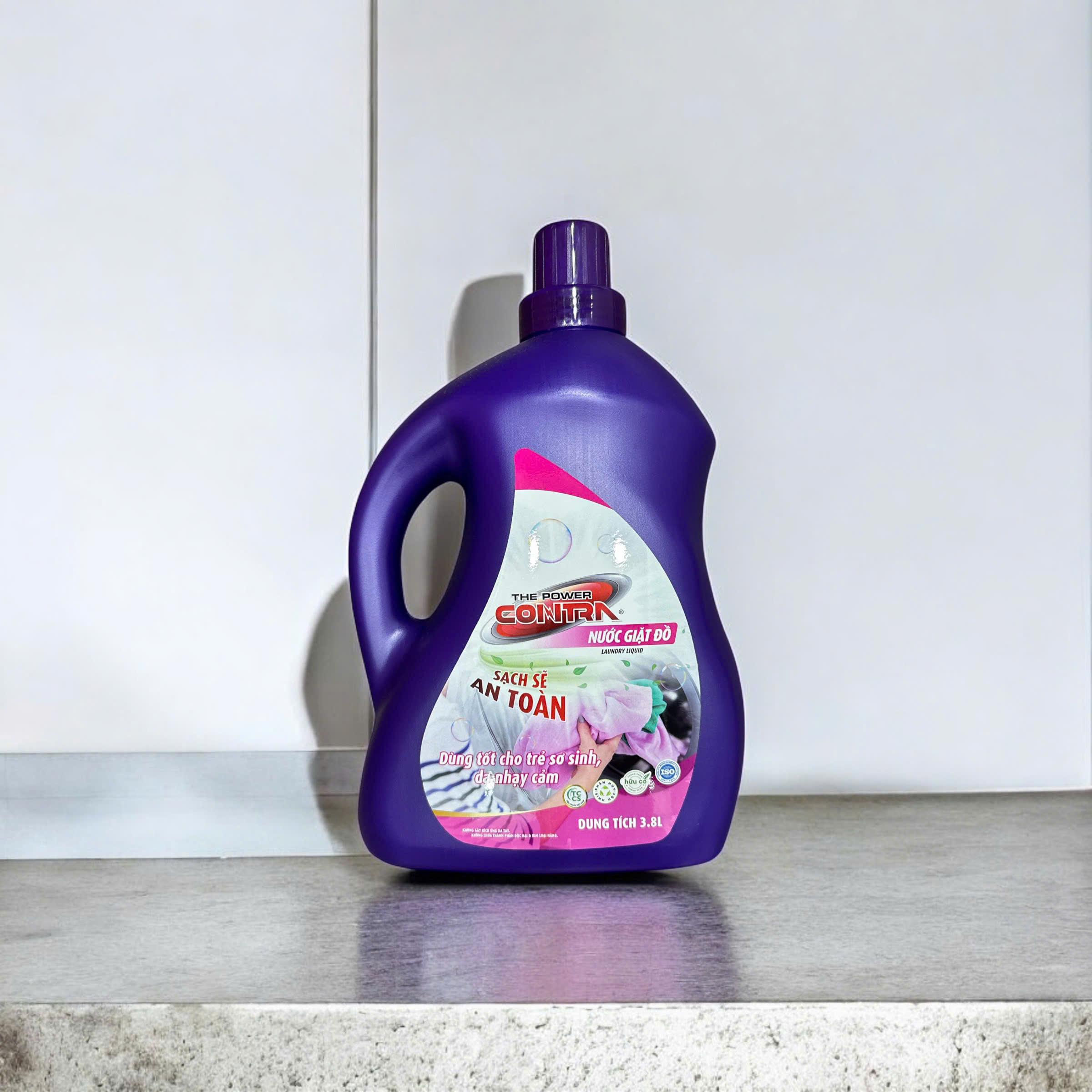 Nước giặt đồ - can 3.8 lít